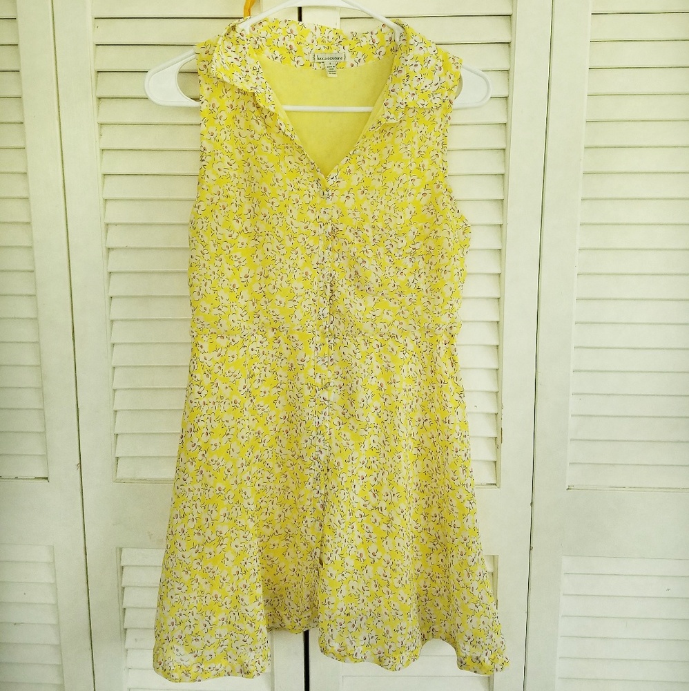 Vintage floral dress